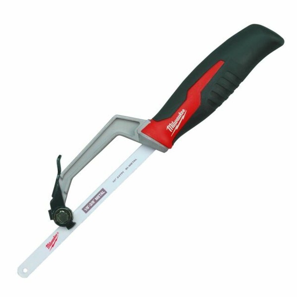 Milwaukee 48220012 Hacksaw Compact Adjustable Blade Hack Saw for sale