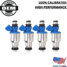 DENSO 4x OEM Fuel Injectors Fits 1990-1993 Mazda Miata MX-6 l4 1.6L 195500-1970