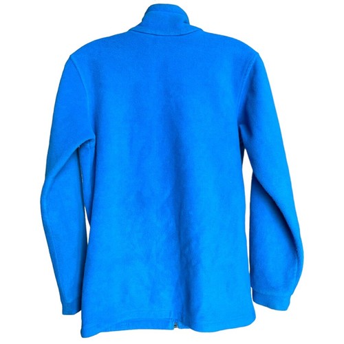 Columbia Kids Youth Fleece Jacket Zip Up Blue Size Large 14/16 - Picture 3 of 8