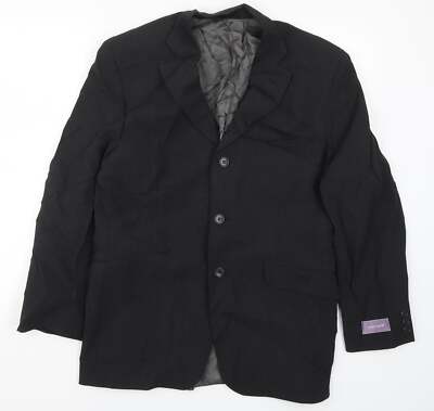 Marks and Spencer Anzugjacke Herren Grau Polyestermischung Größe 40
