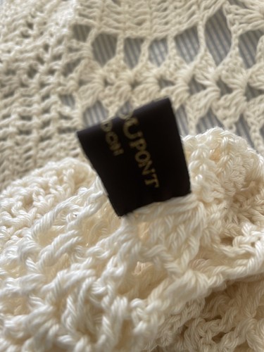 NICKY DUPONT Designer Boho Off White Crochet Cardigan -  Size S - Picture 5 of 5