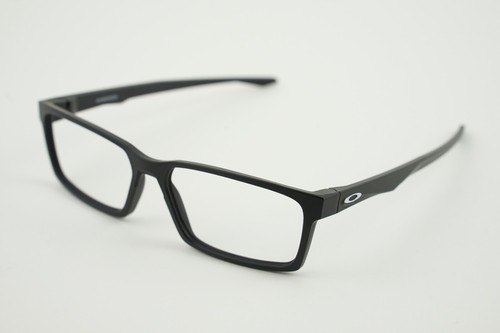 Perfect! OX8060-0159 Overhead Oakley Satin Black 59-16-138 Eyeglasses Frames - Picture 1 of 8