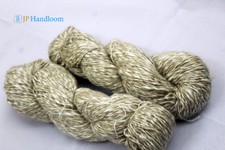 500 grams Mulberry Tussar Silk Blended Handspun Yarn 1250 Yards