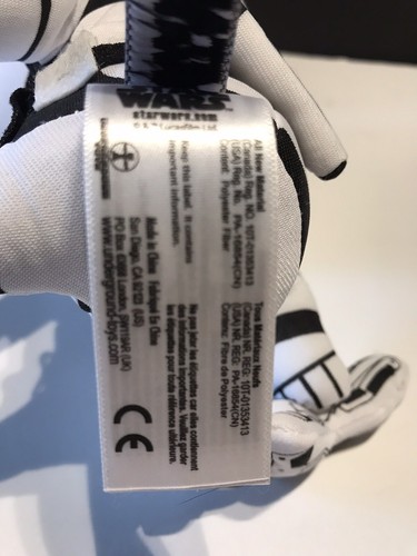 Star Wars Stormtrooper Talking Plush Lucasfilm Juguete de peluche 9 "Limpio - Imagen 5 de 5