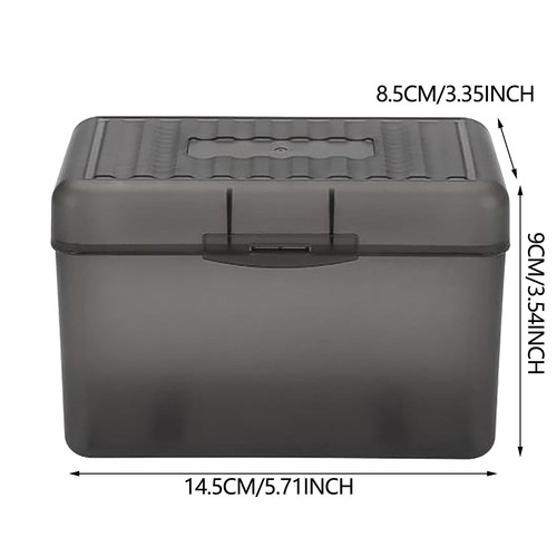 Index Card Holder Index Card Box Notecard Box Flash Card Holder Index Organizer - Picture 7 of 19