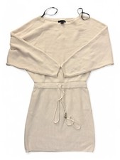 Forever 21 Off White Sweater dress size M