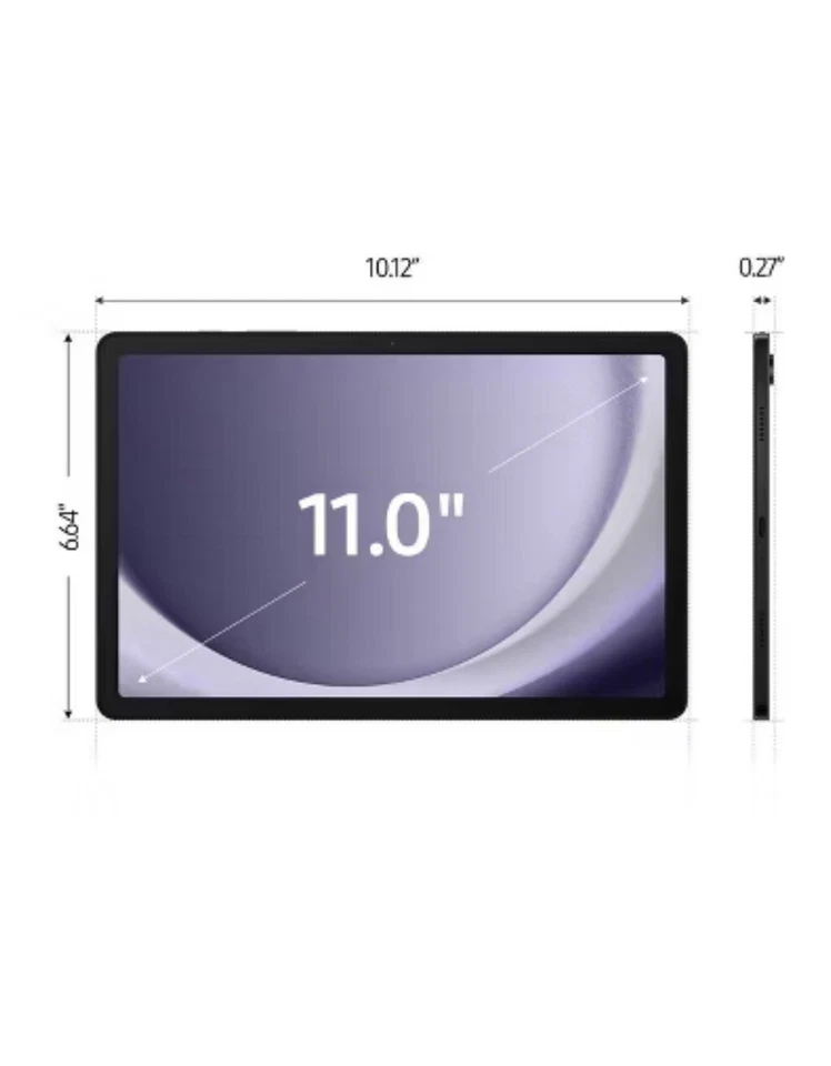 Brand New SAMSUNG GALAXY Tablet A9+ Only WIFI gray (SAMX218U) - Image 2 of 4