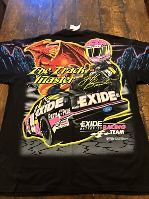 Vintage 90s NASCAR Shirt Mens 2X Large Jeff Burton Racing Vintage 90s NASCAR Shirt Mens 2X Large Jeff Burton Racing