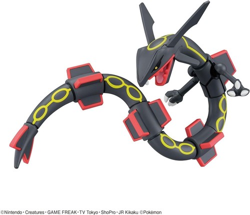 BANDAI Pokemon The Black Rayquaza Model Kit JAPAN OFFICIAL - 第 3/13 張圖片