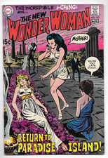#183 Wonder Woman 1969 VF/FN Raw Comic