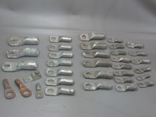 34 Piece Tubular Cable Lug Copper Cable Large and Small Bundle