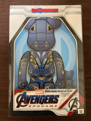 Medicom BE@RBRICK BE@RBRICK IRON MAN RESCUE SUIT 100% 400 Medicom BE@RBRICK BE@RBRICK IRON MAN RESCUE SUIT 100% 400
