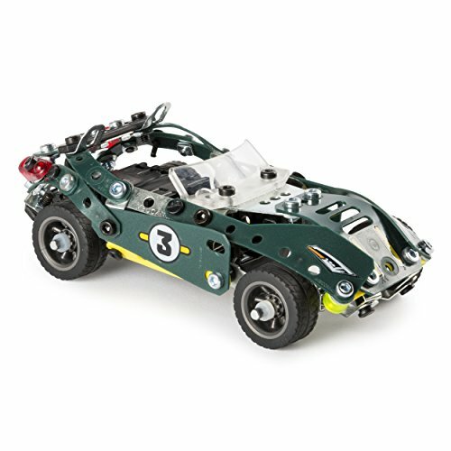Meccano 6040176 5 in 1 Model Set-Roadster Cabriolet, Multi Colour  