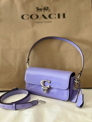 バッグ Vintage Coach Baguette Small Bag purple Coach Vintage Baguette / Demi Shoulder Bag in Purple - Etsy