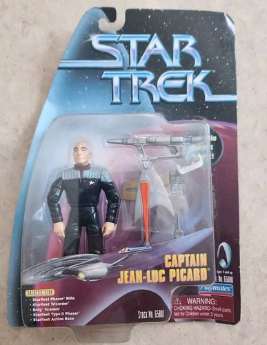 Star Trek Captain Jen-Luc Picard Target Exclusive Figure NIB Playmates 1999 - Picture 1 of 9