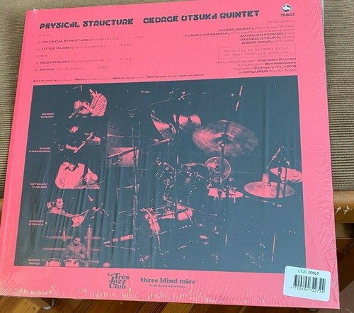 GEORGE OTSUKA -Physical Structure ~ THREE BLIND MICE 62 {nm reissue) -IN SHRINK - Picture 2 of 5