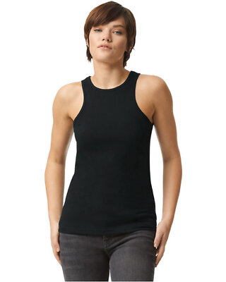 Pack Of 20 American Apparel 101CVC Ladies Jogging Sports CVC Racerneck Tank Top