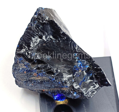 1296.5 CT Natural Blue Tanzanite Rough EGL Certified Opaque Loose Gemstone 5ARI