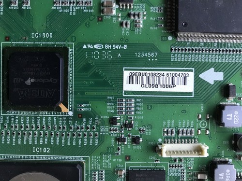 LG TV 47LX9500-TA LX T-con PCB - Picture 3 of 5