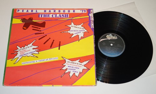The Clash - Pearl Harbour '79 - 1979 Japan Ltd Ed - 12" LP Viny + Insert + Obi - Picture 2 of 13