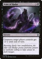 ARMS OF HADAR x4 mtg NM-M Commander Legends Baldurs Gate 4 Common