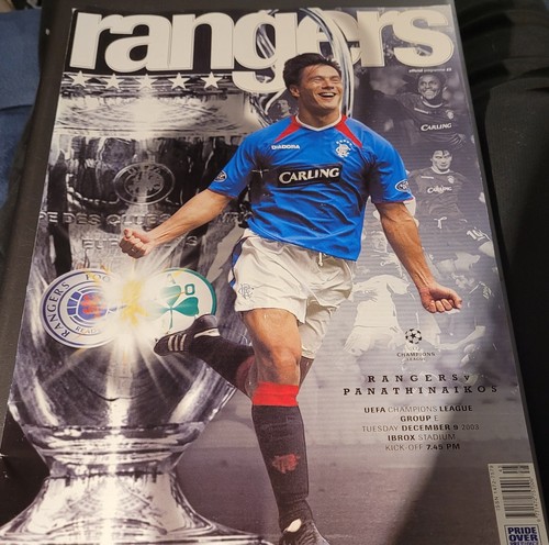 Rangers v Panathinaikos, UEFA Champions League, Group E 2003