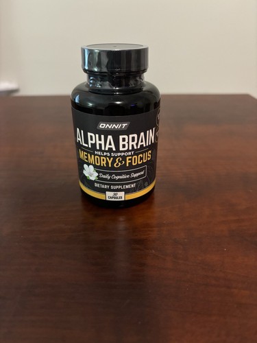 Alpha Brain Helps Support Memory And Focus Daily Cognitive Support-30 Caplets