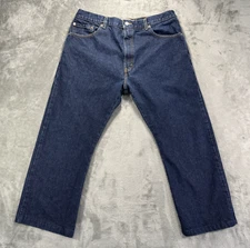 Levis 517 Jeans Mens 34x26* Blue Bootcut High-Rise Dark Wash Y2K Denim American