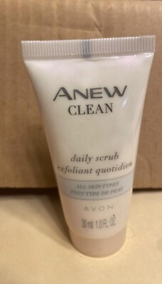 Avon Anew Clean Daily Scrub Travel Size..New..Fast Shipping