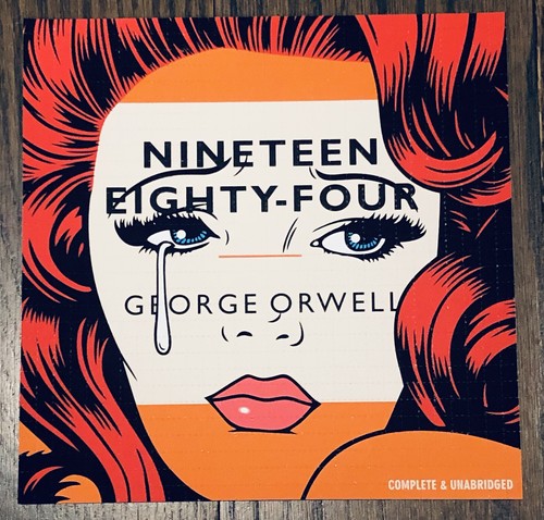 Ben Frost 1984 George Orwell LSD Blotter Print 1xrun COA Not Fairey Kaws Warhol