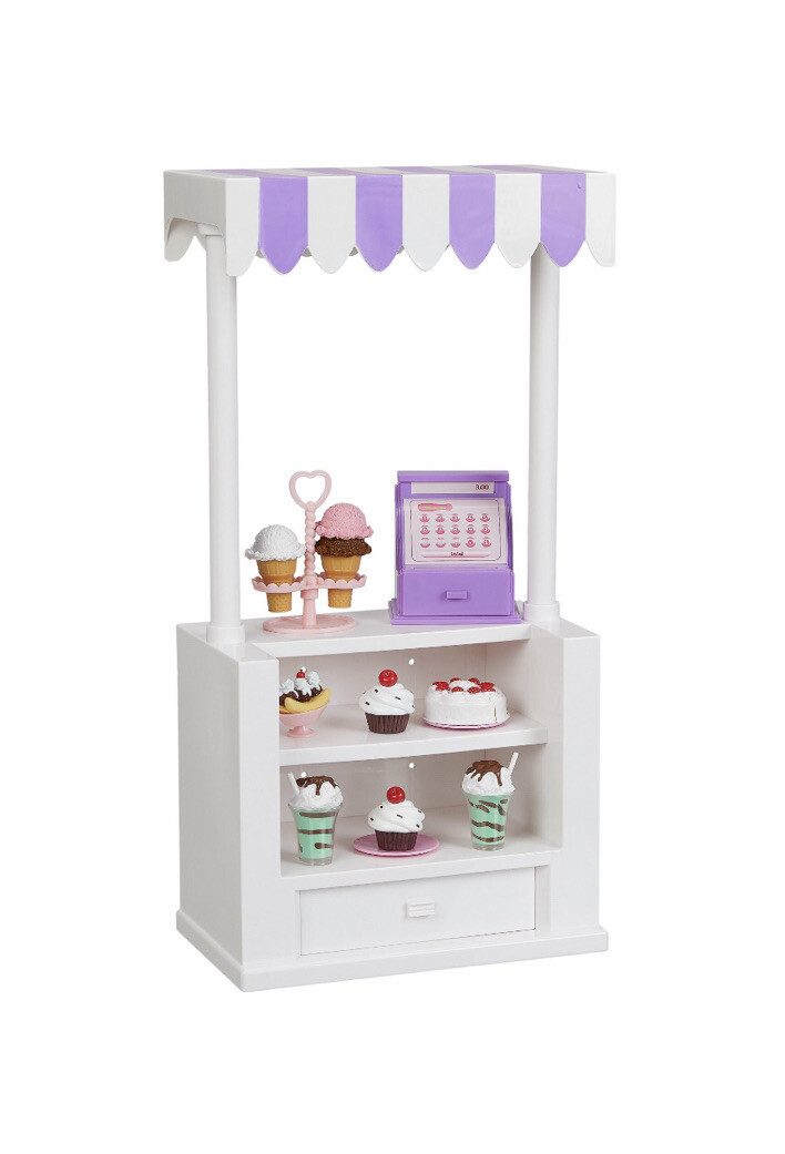 American girl doll snack hot sale stand