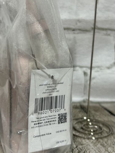 Kate Spade Staci doppia cerniera a tracolla rosa gesso nuovo con etichetta - Foto 3 di 7