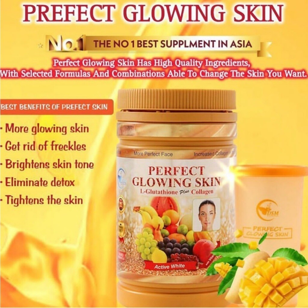 perfect glowing skin l glutathione plus collagen Buy Best Glutathione Tablets for Skin Brightening