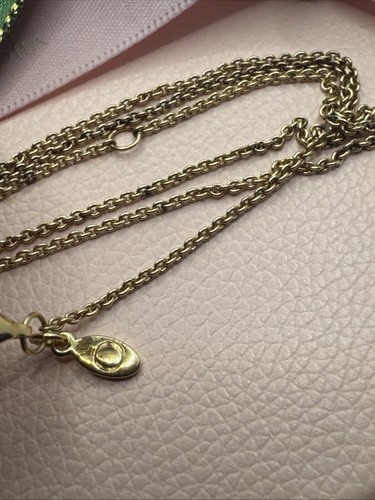 Pandora Rose Gold Fine Cable Chain Necklace 45cm 580413 Authentic Ale - Picture 6 of 13