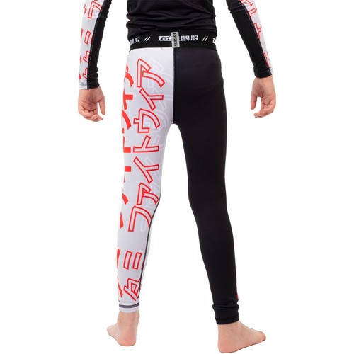 Tatami Fightwear Kid's Uncover Grappling Spats - Black - Picture 8 of 9