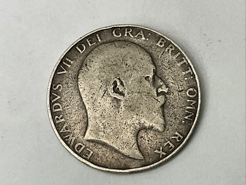 1908 Edward VII Silber Half Crown