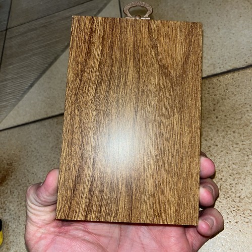 Termómetro placa de pared Canadá hoja de arce, madera, 6”x4” funciona muy bien marrón Celsius - Imagen 8 de 8