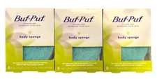 Buf-Puf BODYMATE Body Sponge ( 3 pack ) green
