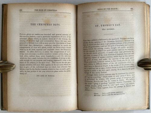 The Book of Christmas, Descriptive of the Customs, Ceremonies, Traditions, Sup.. - Foto 2 di 4