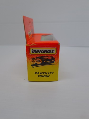 Vintage Matchbox Superfast MB #74 Utility Truck (1993) Tree Care New In Box NIB - Picture 6 of 8