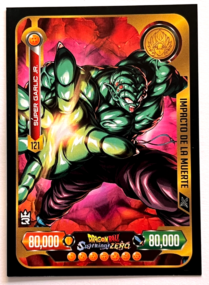 2025 DRAGON BALL Sparking Zero 3R TCG Card #121 SUPER GARLIC JR