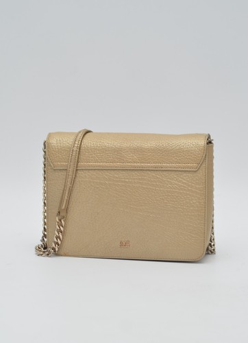 Roberto Cavalli Class Luxury Women's Beige Genuine Calf Leather Bag Handbag - Picture 2 of 16