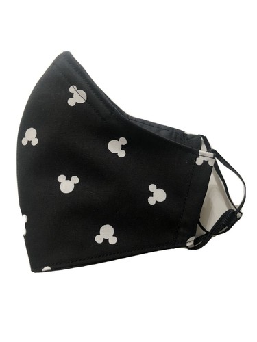 Mask up Mickey Mouse Washable Mask-Nose Wire, Adjustable Earloop,Filter Pocket - Picture 2 of 5