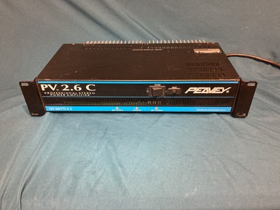 Peavey Pv 2 6c Professional Stereo Power Amplifier 130 Watts X 2 Ebay