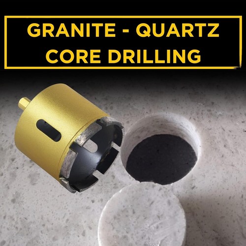 Drilax 2-1/2 Zoll Diamant Lochsäge Bohrkrone Schwerlast Beton Ziegel - Bild 7 von 9