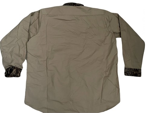 NWT Feather Flage Camouflage Duck Shirt L/S USA United Waterfowlers L Hunting - Picture 2 of 6