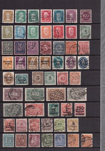 AM0452) Nice Collection Germany Third Reich and Area used, see all 12 scans - Picture 2 of 12