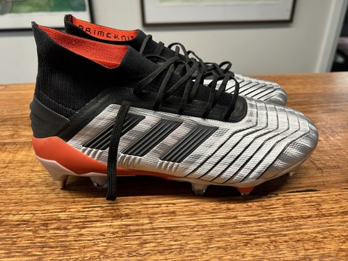 NEW Adidas Predator 19.1 SG football boots soccer silver size 7 BNIB - Picture 3 of 11