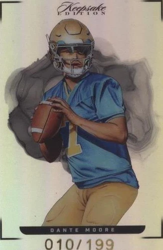 2022 Keepsake Football Edition Dante Moore #28