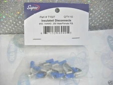 Electrical Terminal Kit Disconnect PIGGYBACK #16-14 M/F, Insulated Disconnects